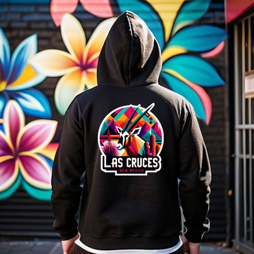 Unisex Oryx Black Hoodie